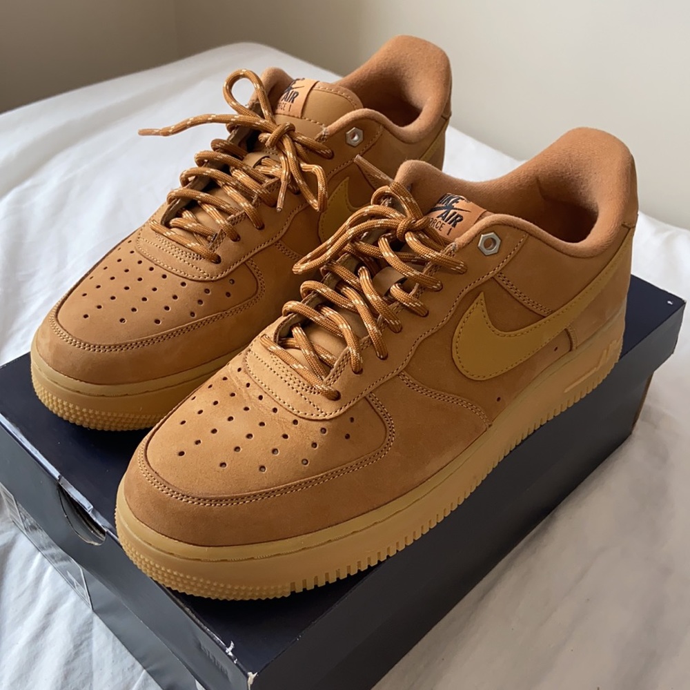 Flax/Wheat-gum Light Brown Air Force 1